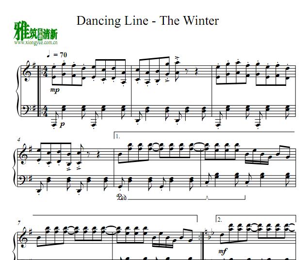 Dancing Line - The Winter
