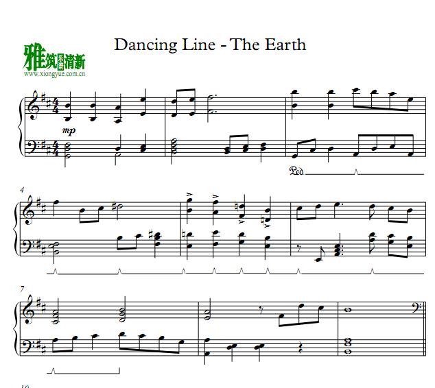 Dancing Line - The Earth
