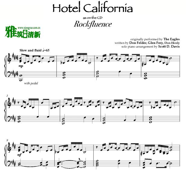 Scott D. Davis - Hotel California