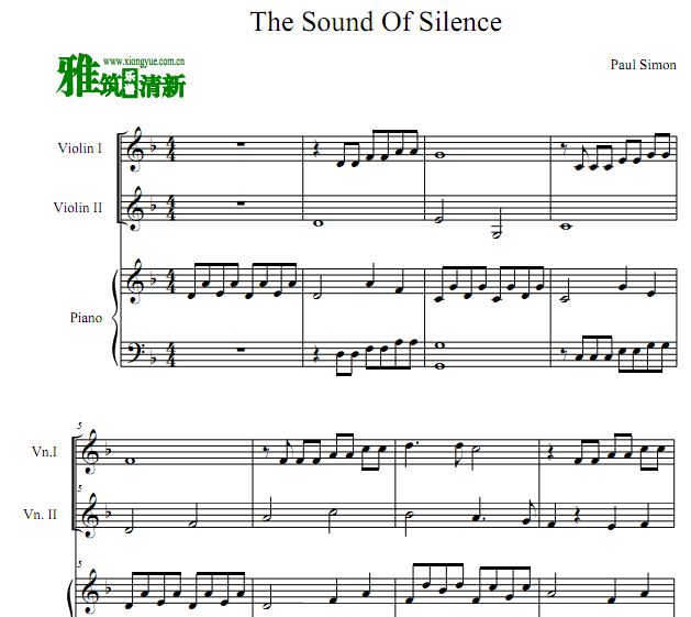 the sound of silence ž֮˫Сٸٺ