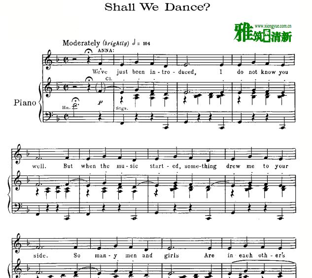  Shall We Danceָٰ