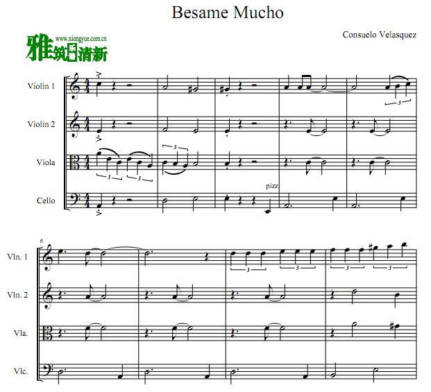 Besame Mucho С 