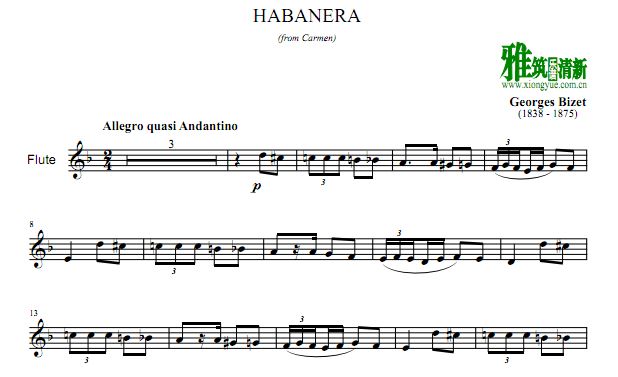  Habanera