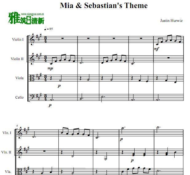 Mia and Sebastian's Theme ֮