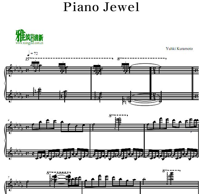 仓本裕基 - Piano Jewel钢琴谱