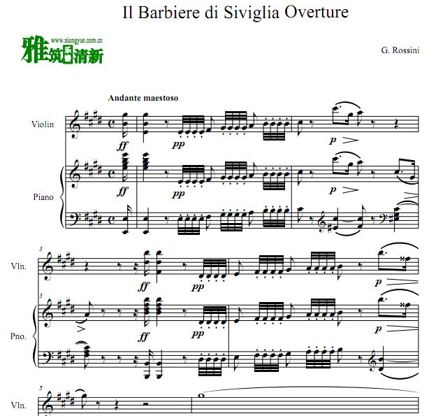 Il Barbiere di Siviglia Overture άʦСٸٰ