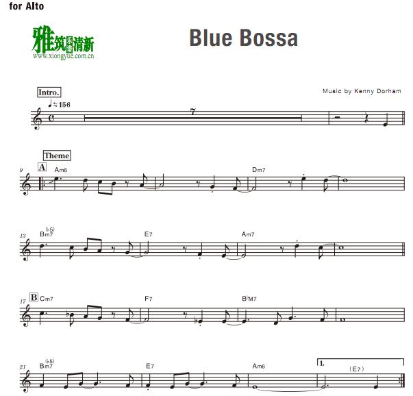 Blue Bossa˹
