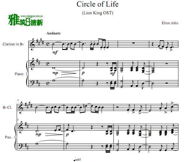 ʨ Circle Of Lifeɹܸٺ