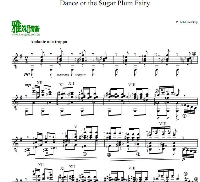 糖果仙子之舞 Dance Of The Sugarplum Fairy吉他谱