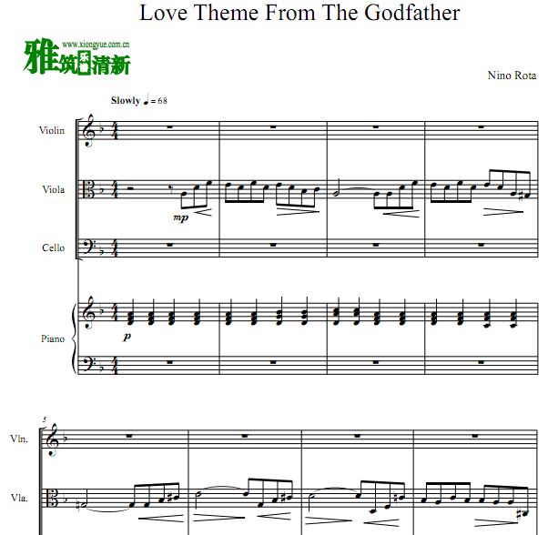 ̸ Speak Softly LoveСٴٸٺ