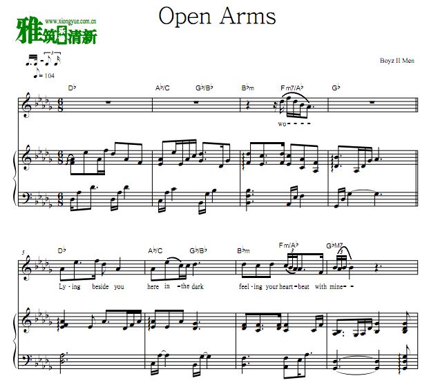Boyz II Men - Open Arms  