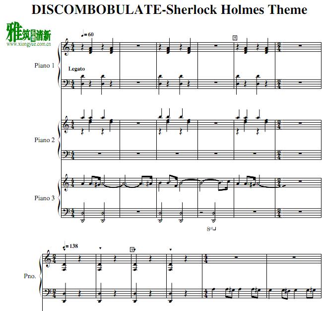 ̽Ħ˹DISCOMBOBULATE-Sherlock Holmes Theme3̨