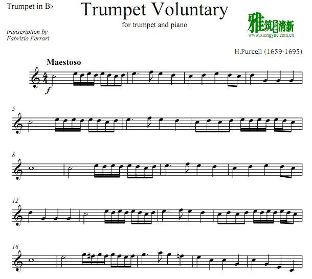 H.Purcell СżǰTrumpet Voluntary С