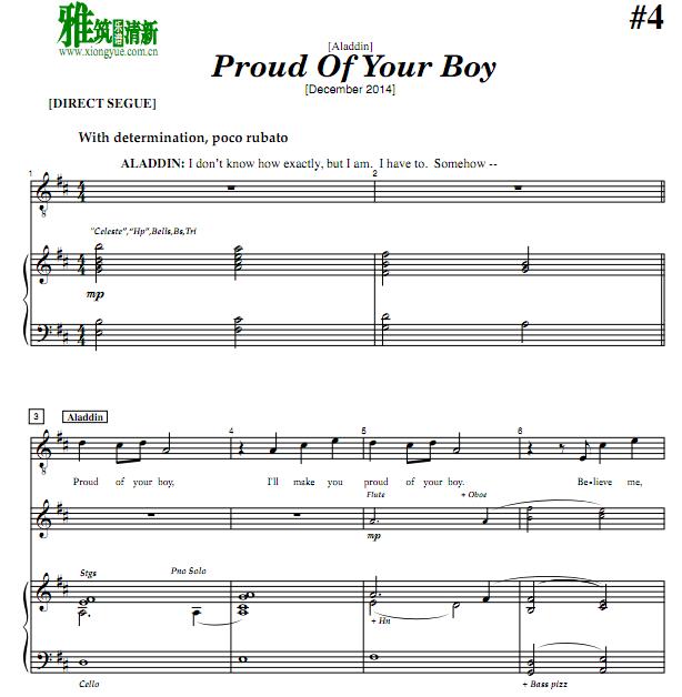 Aladdin - Proud Of Your Boyٰ