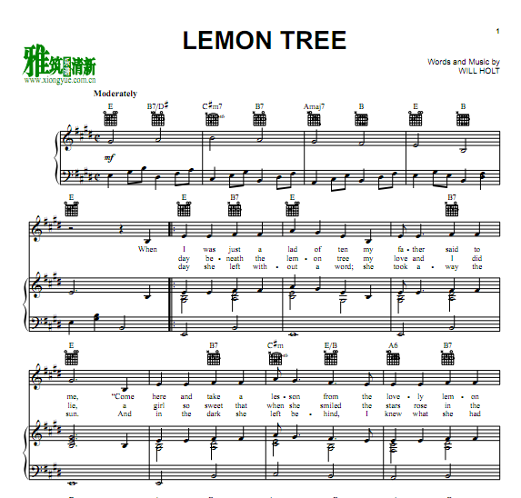 Fool's Garden - Lemon Treeָ 