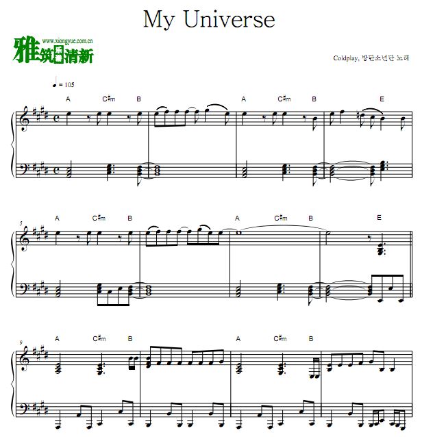 Coldplay,BTS - My Universeٶ