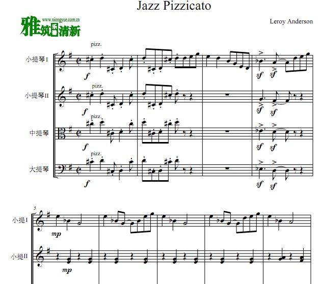 ɭ ʿ Jazz Pizzicato