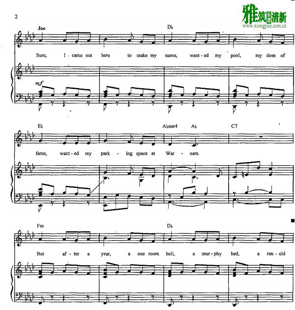Michael Ball - Sunset Boulevard钢琴伴奏谱