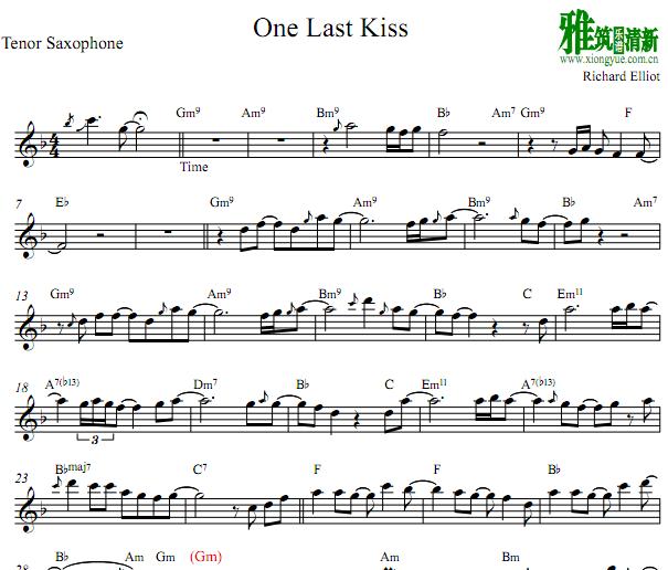 · Richard Elliot - One Last Kiss˹ Tenor