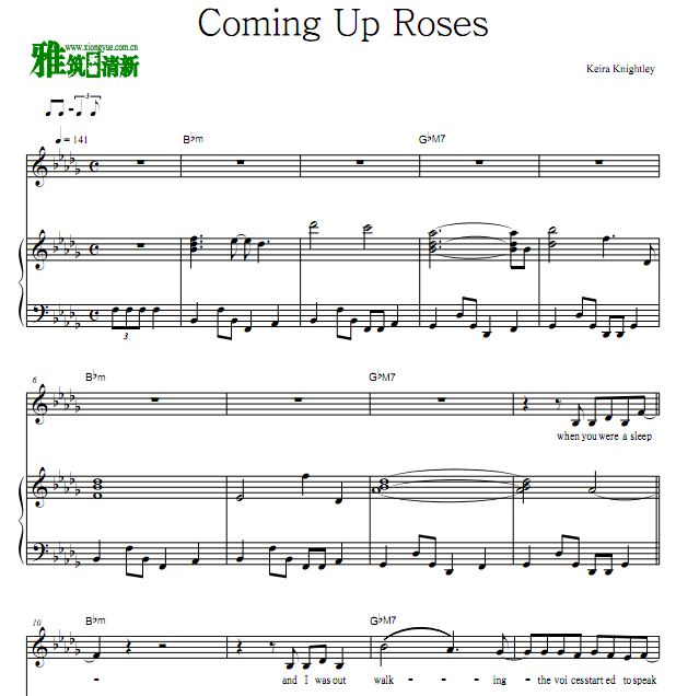 Keira Knightley - Coming Up Roses 