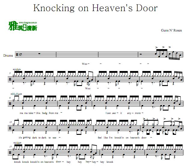 Guns N' Roses - Knockin' on Heaven's Door ӹ