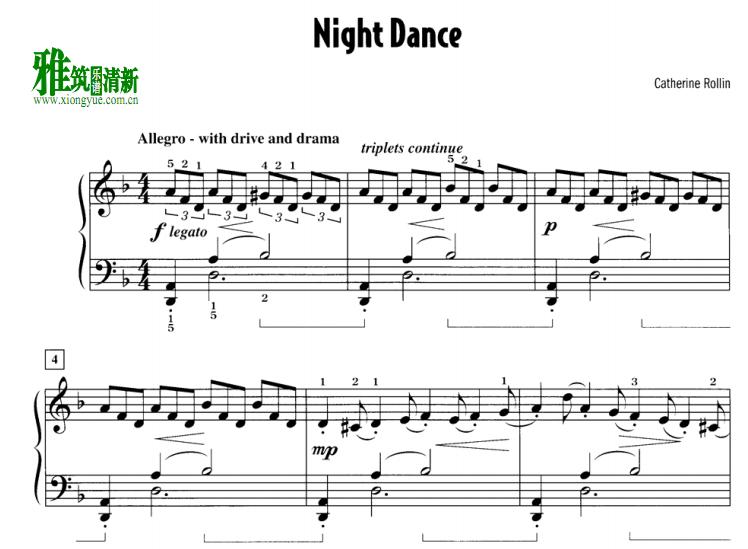 Catherine Rollin - Night Dance