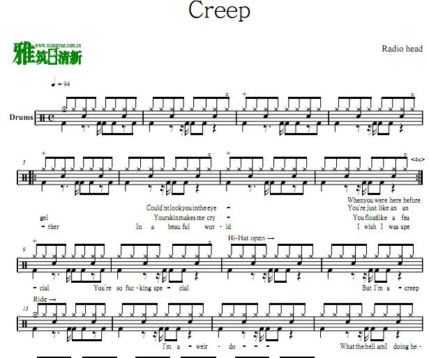 Radioheadֶӹ - Creep 