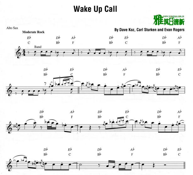 Dave koz · Wake Up Call˹