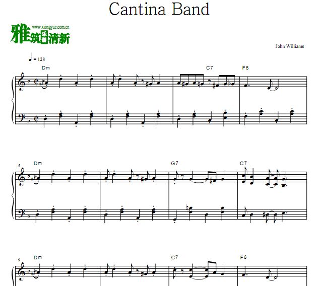 星球大战 Cantina Band钢琴谱