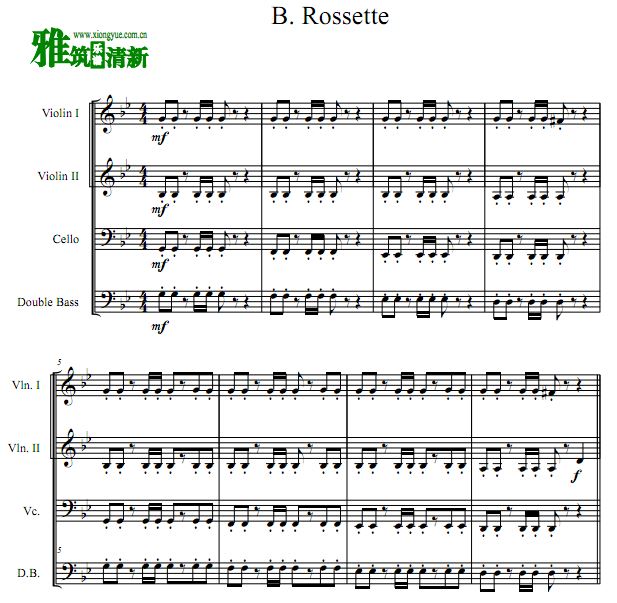 B.Rossette ɫ С 