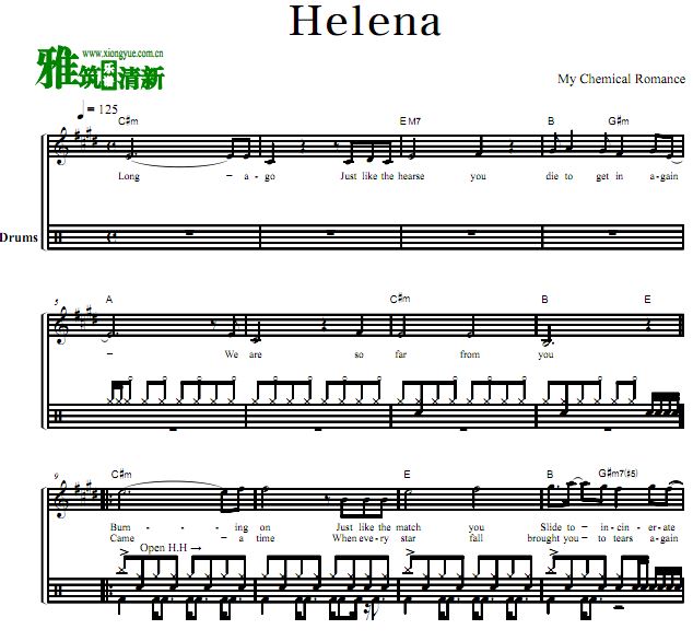 My Chemical Romance - Helena 
