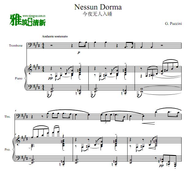 Nessun Dorma ҹ˯