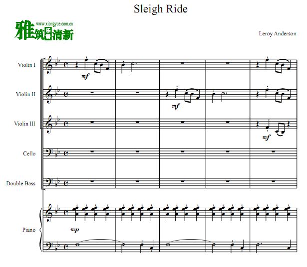 ɭ ѩ Sleigh Rideָ