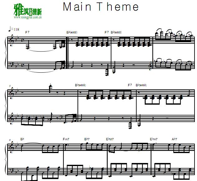Saint Tail Main Theme钢琴谱