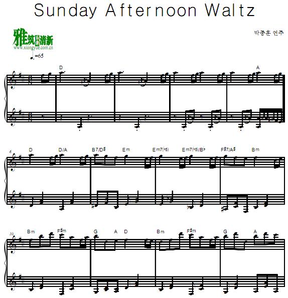 Sunday Afternoon Waltz
