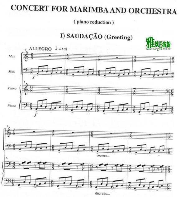 - ְЭְ Ney Rosauro - Concerto For Marimbaְ 