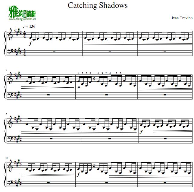 catching shadows捕影马林巴谱