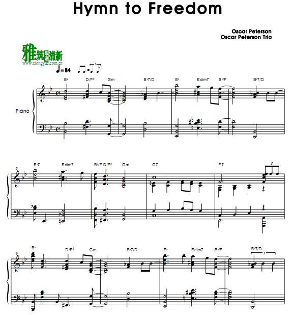 Oscar Peterson - Hymn to Freedomʿ