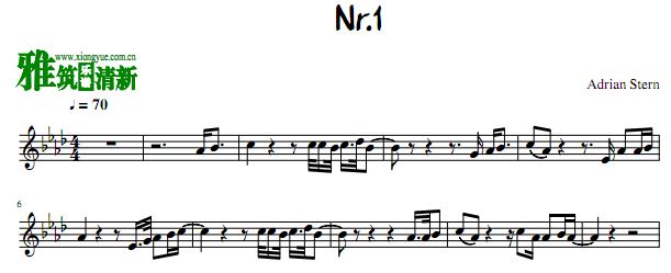 Nr.1 小号谱