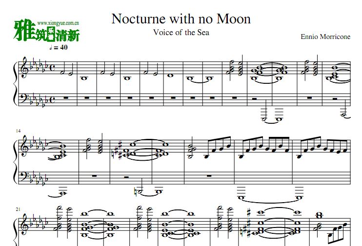 Nocturne With No Moon