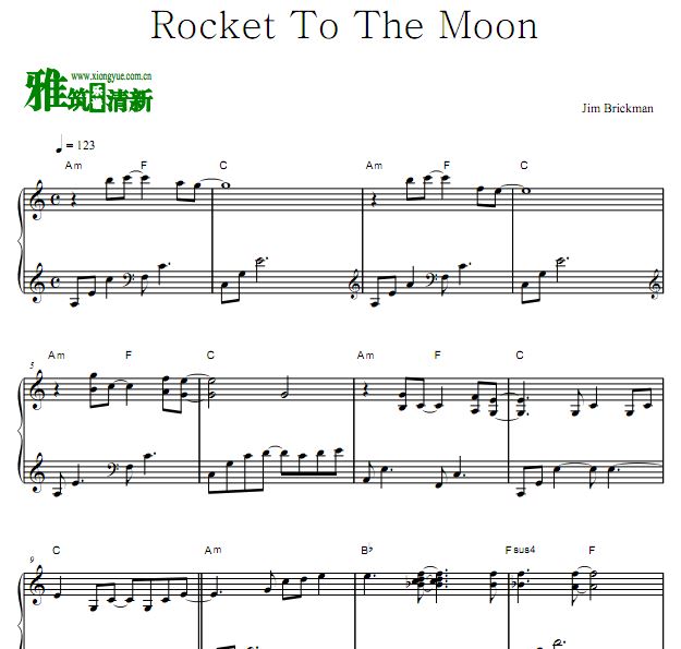 Jim Brickman Rocket To The Moon