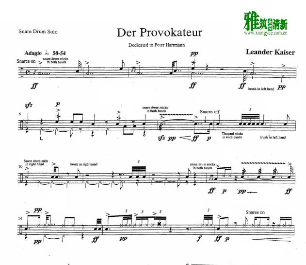 Leander Kaiser - der provokateurС