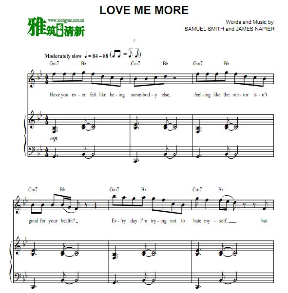 Sam Smith - Love Me More ׸ 