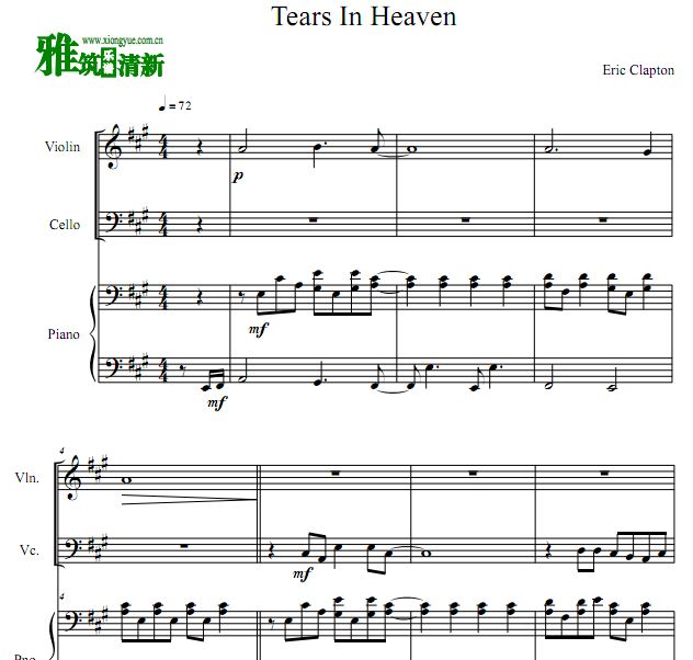  Tears in Heaven 