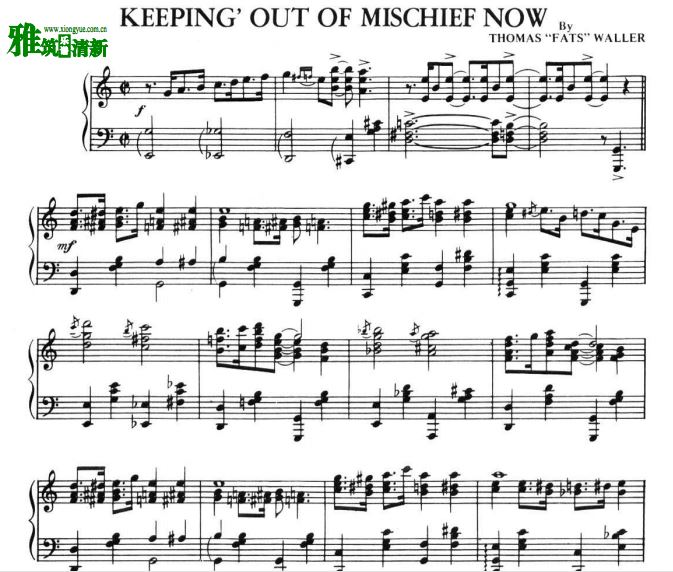 KEEPIN' OUT OF MISCHIEF NOW - Dave Brubeck
