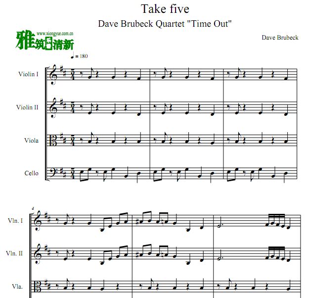 The Dave Brubeck Quartet - Take Five 
