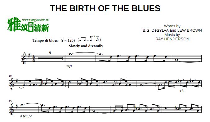 The Birth of the Blues E˹