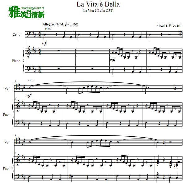 La Vita è Bella   ٰ