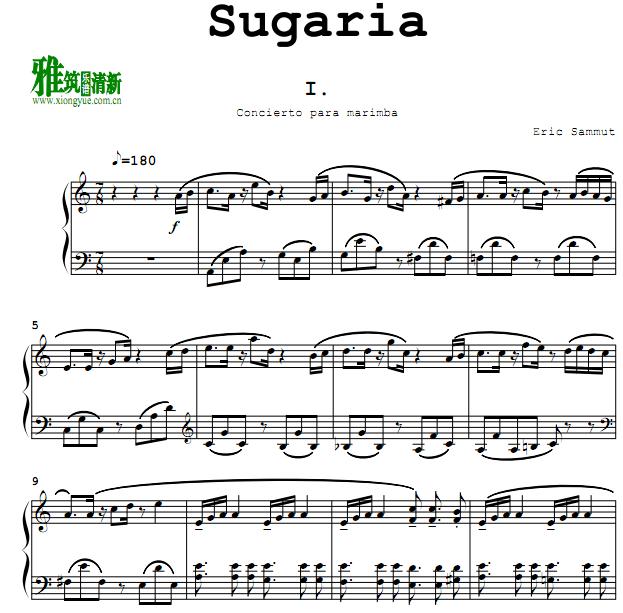 艾瑞克.萨姆 Eric Sammut - sugaria马林巴谱