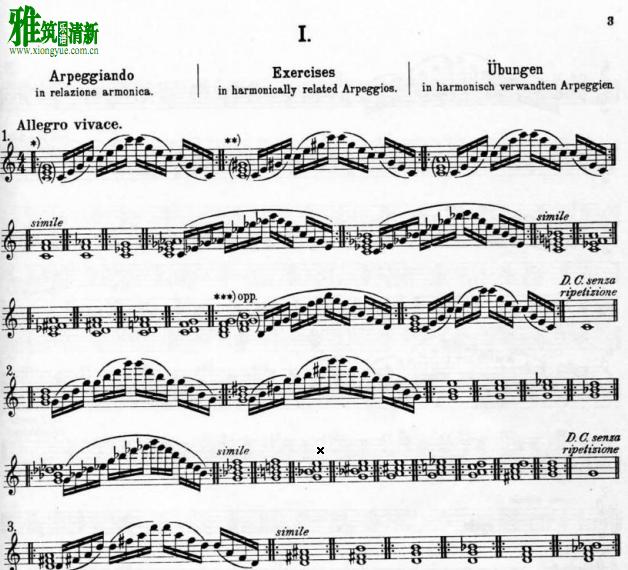 The Flutist's Non plus ultra Op. 34 18 caprices长笛谱